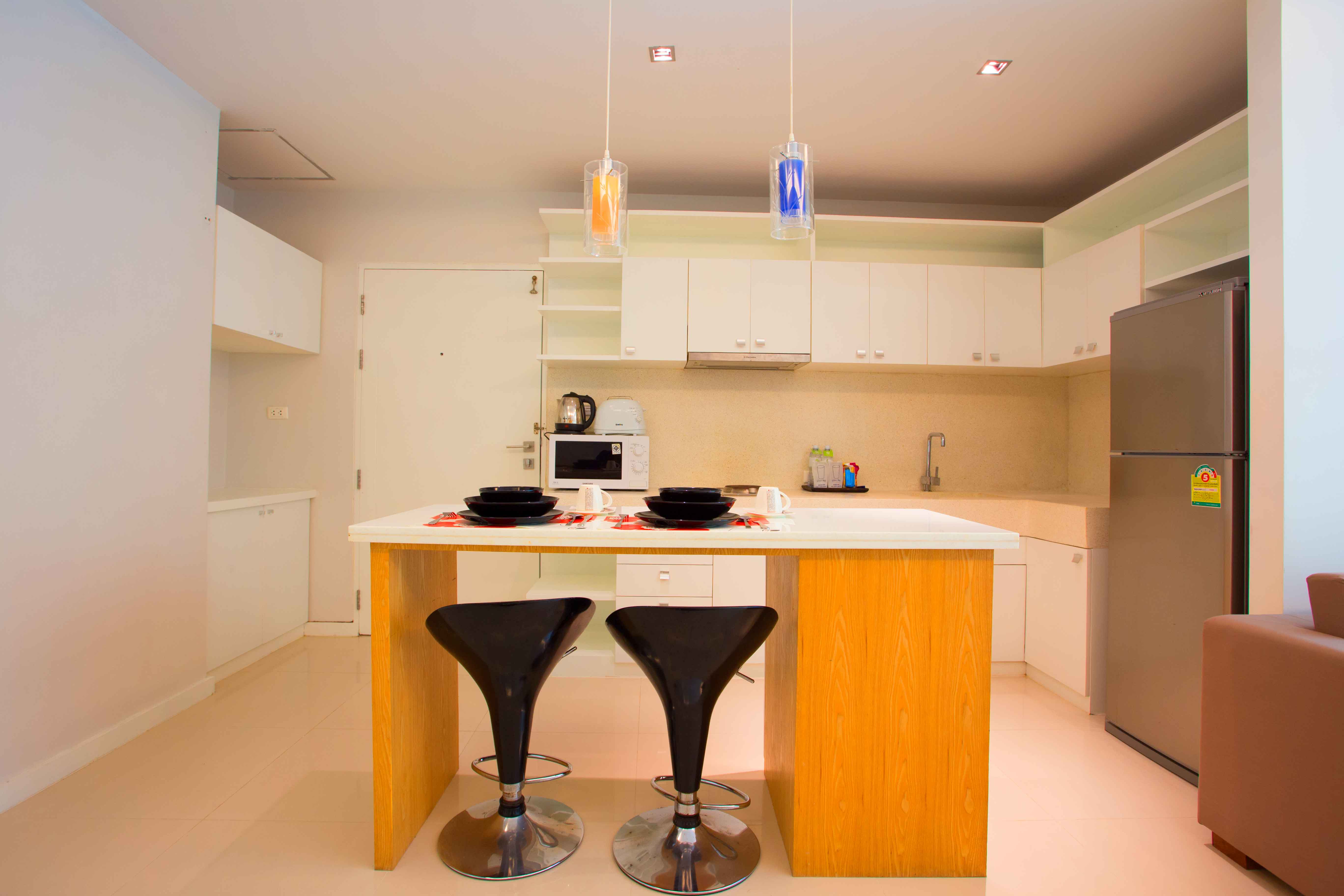 Прекрасные апартаменты с 1 спальней и с видом на горы в проекте Зе Tрис резиденс, на пляже Камала 