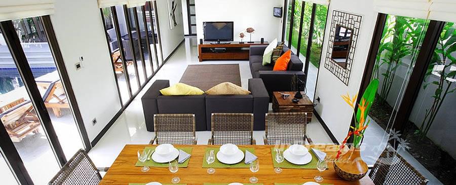 Восхитительная вилла с 3 спальнями и с видом на сад в проекте Суксан, на пляже Равай