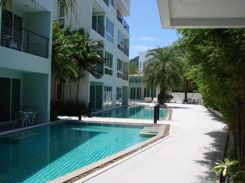 Комфортабельные апартаменты с 2 спальнями и с видом на бассейн, не далеко от моря в проекте Зе Палмс, на пляже Камала 