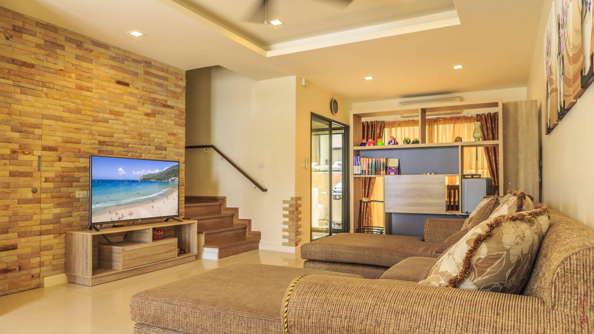 Сногсшибательный таунхаус с 3 спальнями и с видом на сад в проекте Лагуна Парк, на пляже Бангтао/Лагуна