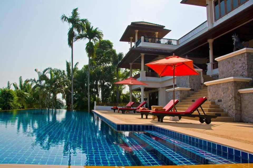 Потрясающая вилла премиум класса с 5 спальнями и с видом на море в проекте Лейквуд хиллс, на пляже Бангтао/Лагуна