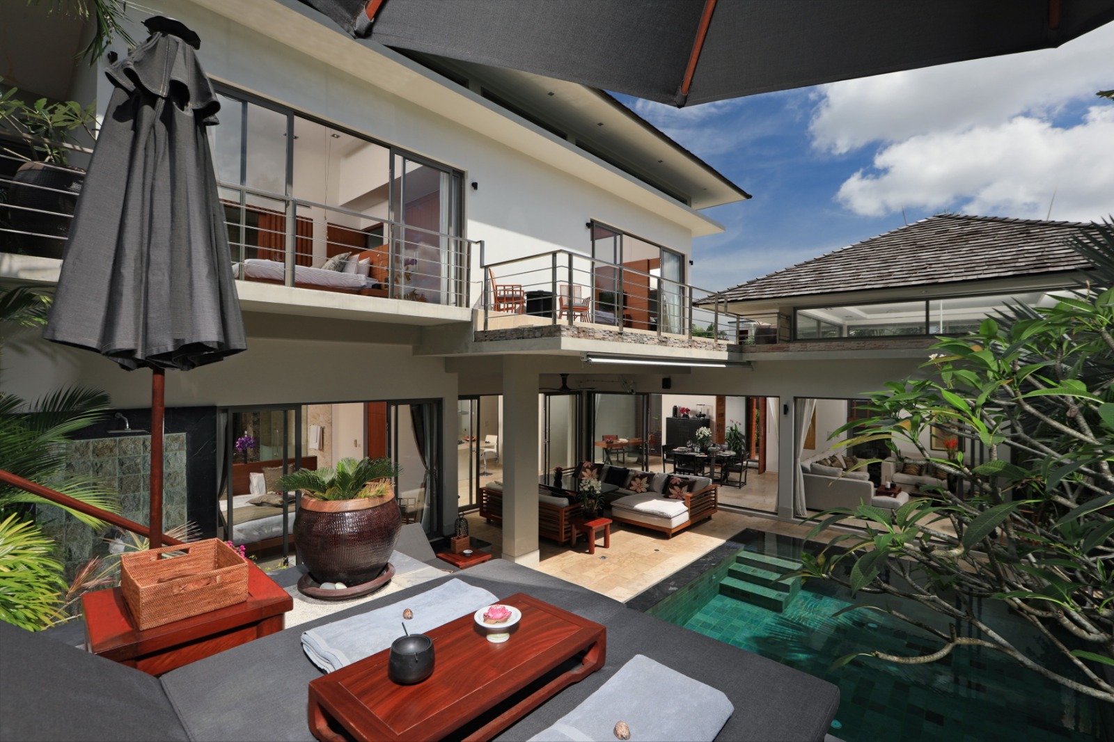 Удобная вилла с 3 спальнями и с видом на бассейн в проекте Даймонд Виллас, на пляже Бангтао/Лагуна