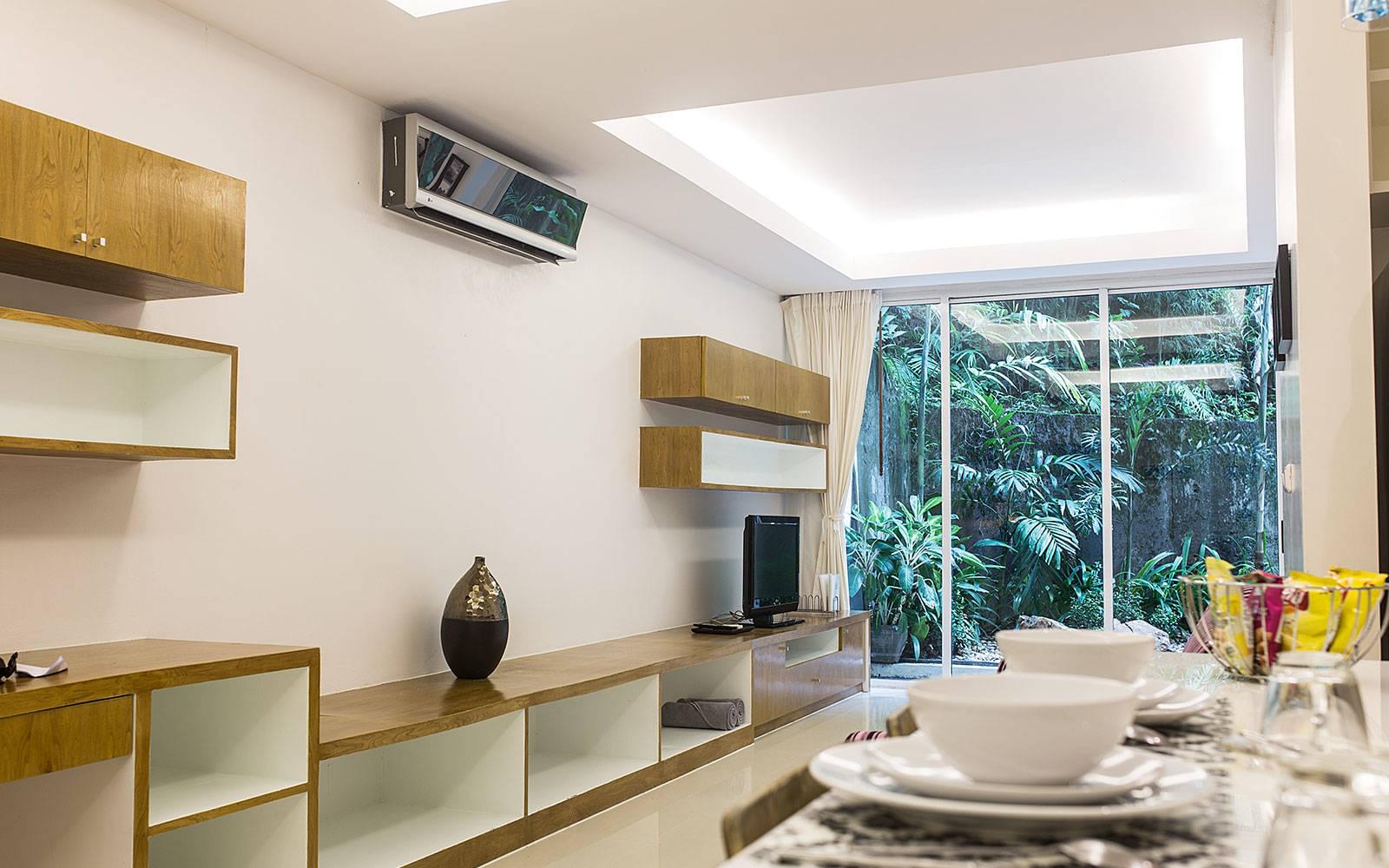 Сказочные апартаменты с 1 спальней и с видом на горы в проекте Зе Tрис резиденс, на пляже Камала 