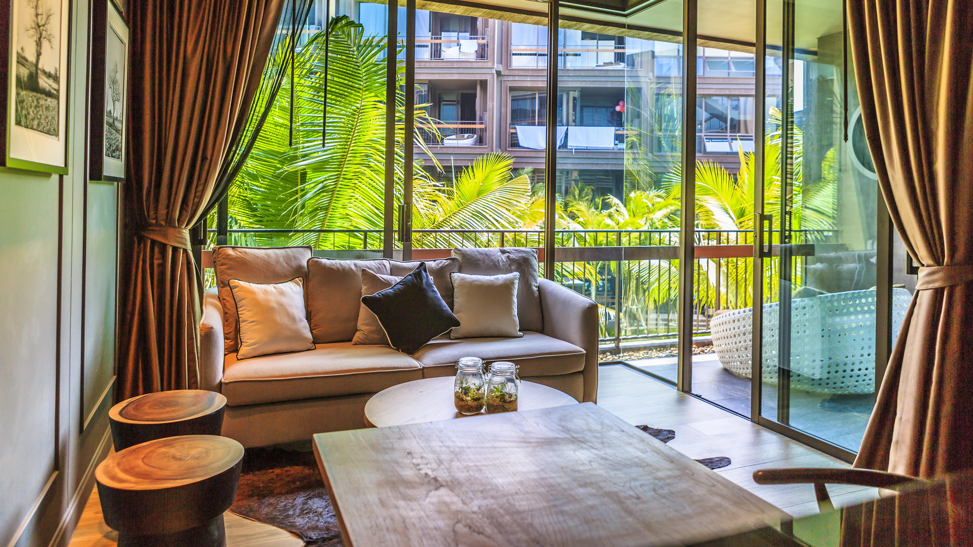 Потрясающие апартаменты с 1 спальней и с видом на бассейн в проекте Сатурдэйс, на пляже Равай