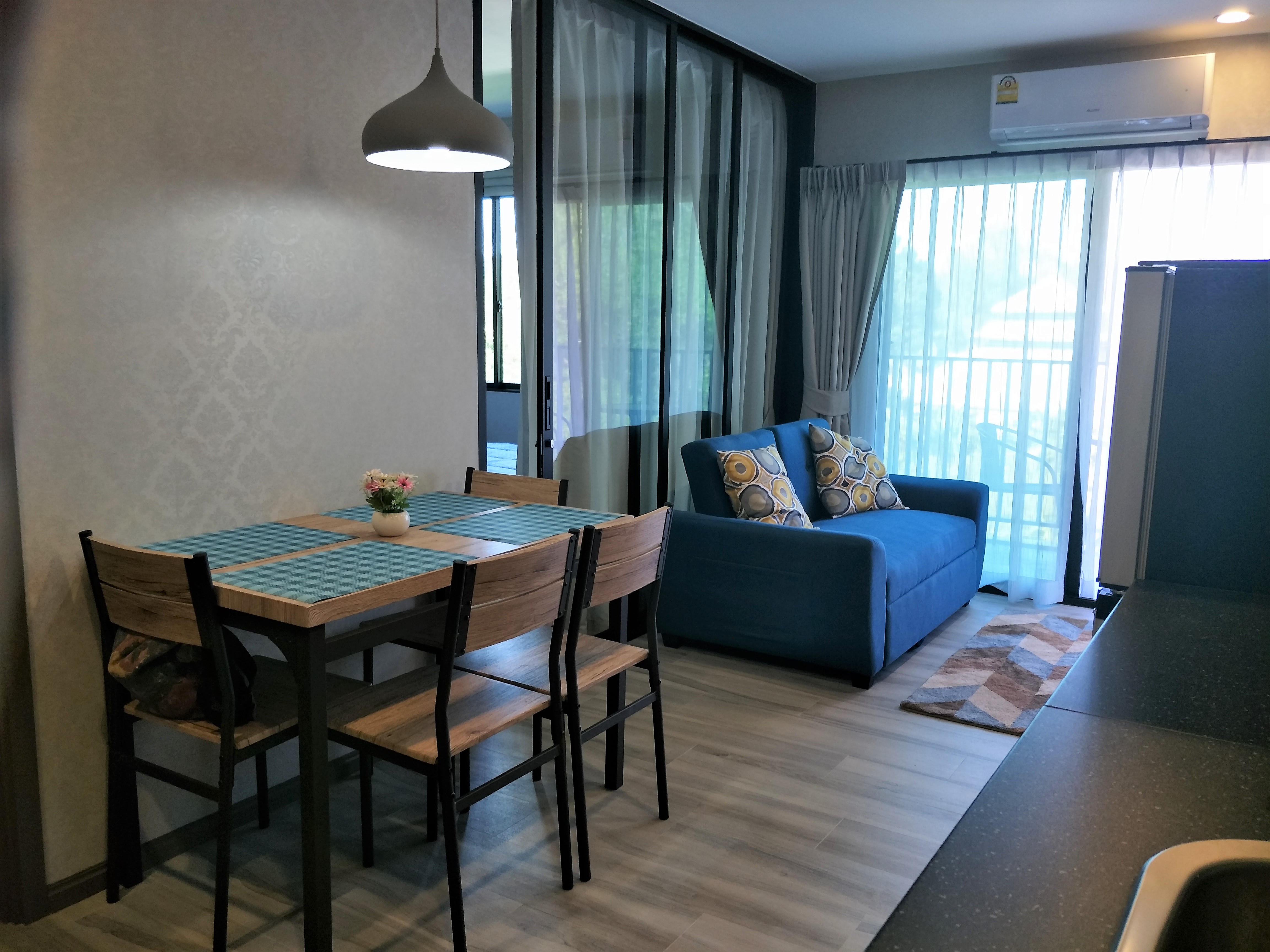 Прекрасные апартаменты студия и с видом на бассейн в проекте Зе Тайтл Резиденс Наянг, на пляже Найянг