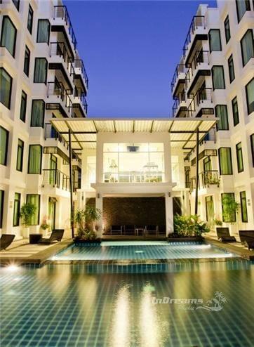 Восхитительные апартаменты с 3 спальнями и с видом на бассейн в проекте Реджент Камала, на пляже Камала 