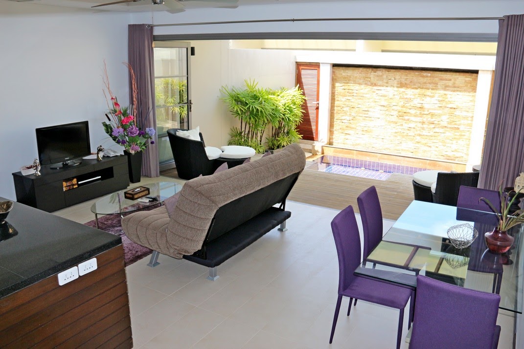 Удобная вилла с 1 спальней и с видом на бассейн в проекте Зе Резиденс Бангтао, на пляже Бангтао/Лагуна (+ Видео обзор)