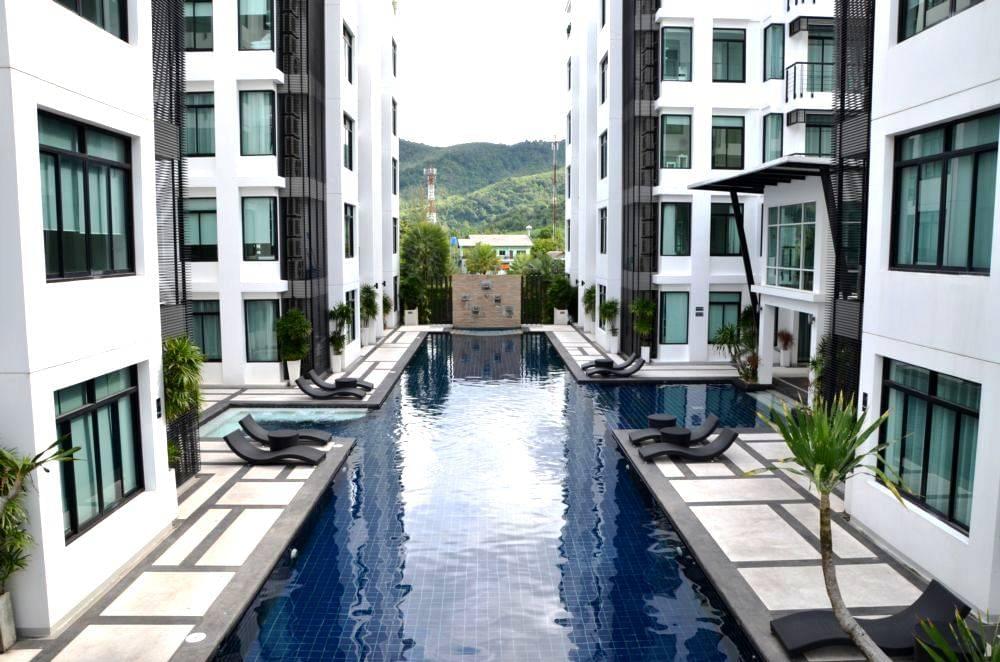 Шикарные апартаменты с 2 спальнями и с видом на бассейн в проекте Реджент Камала, на пляже Камала 