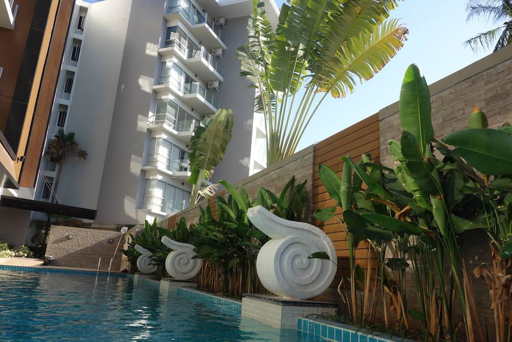 Прекрасные апартаменты с 1 спальней и с видом на город в проекте Карон Чик, на пляже Карон