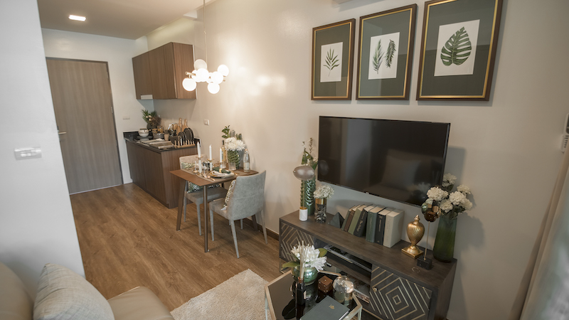 Роскошные апартаменты студия и с видом на бассейн в проекте Прауд Карон, на пляже Карон