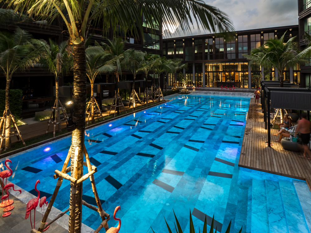 Шикарные апартаменты с 1 спальней и с видом на бассейн в проекте Сатурдэйс, на пляже Равай