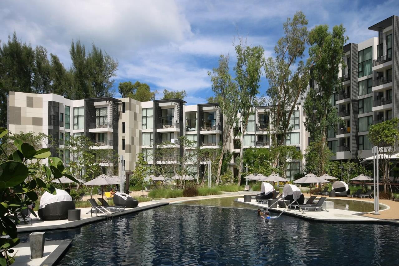 Сказочные апартаменты с 1 спальней и с видом на бассейн в проекте Кассия, на пляже Бангтао/Лагуна (+ Видео обзор)