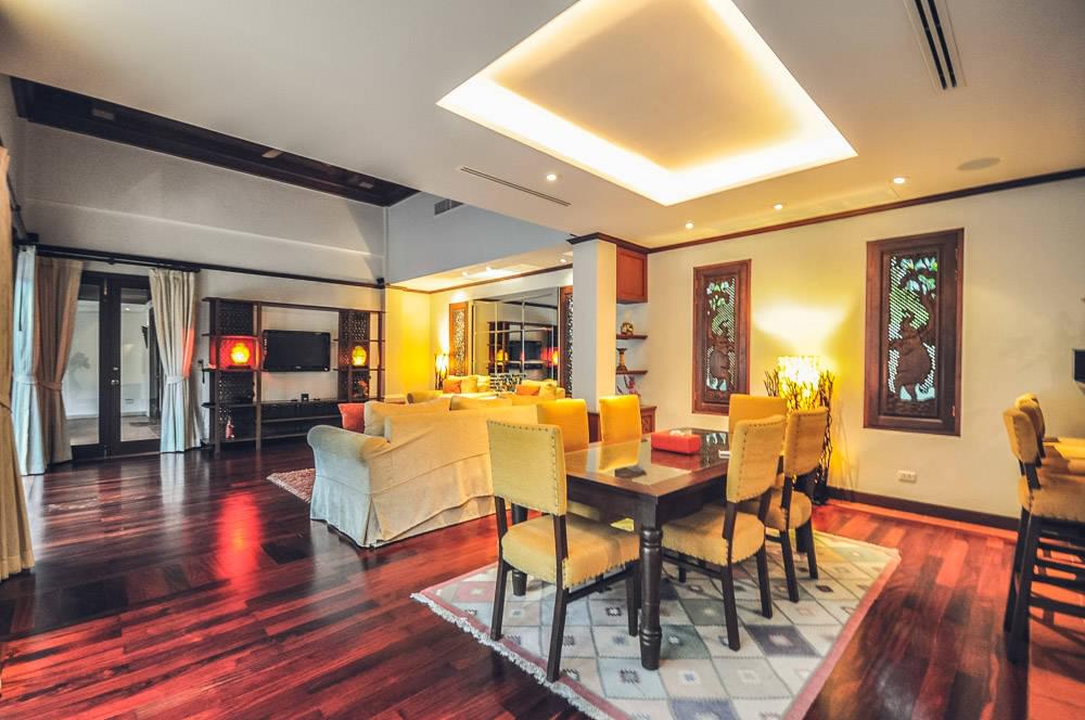 Удобная вилла с 4 спальнями и с видом на бассейн в проекте Сайтан, на пляже Бангтао/Лагуна (+ Видео обзор)