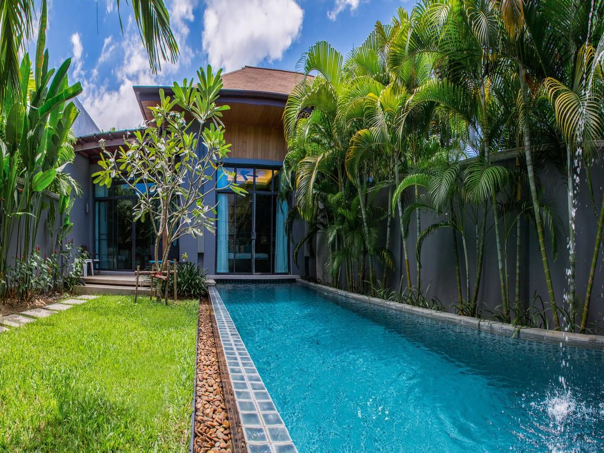 Сногсшибательная вилла с 2 спальнями и с видом на сад в проекте Оникс, на пляже Найхарн