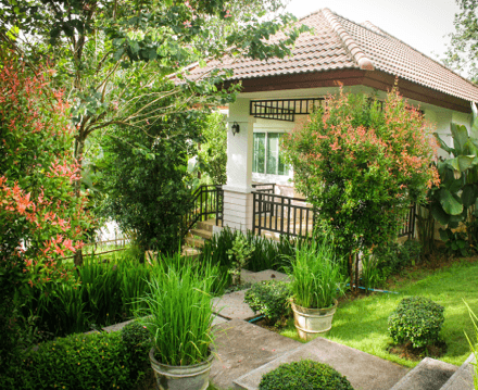 Прекрасный таунхаус с 1 спальней и с видом на озеро, на пляже Таланг