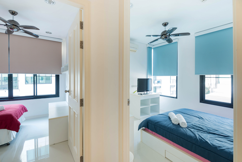 Удобные апартаменты с 3 спальнями и с видом на бассейн в проекте Реджент Камала, на пляже Камала 