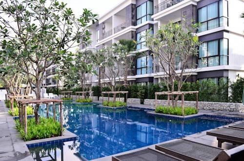 Прекрасные апартаменты с 2 спальнями и с видом на бассейн, не далеко от моря в проекте Зе Тайтл Равай, на пляже Равай