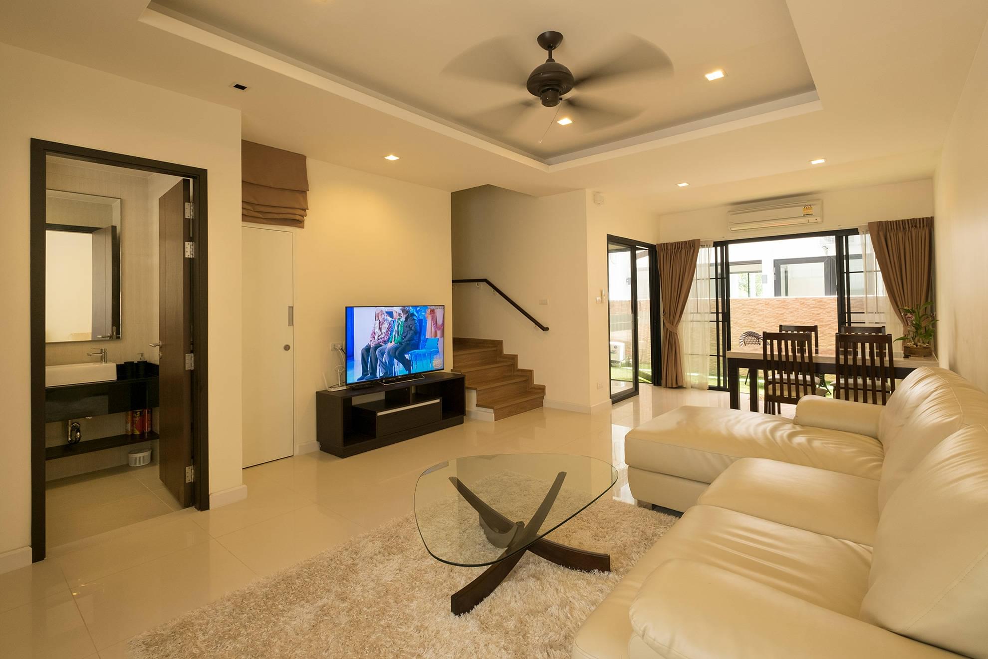 Cтильный таунхаус с 3 спальнями и с видом на сад в проекте Лагуна Парк, на пляже Бангтао/Лагуна