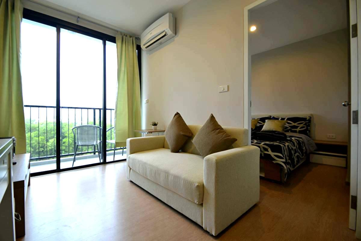 Комфортабельные апартаменты с 1 спальней и с видом на город в проекте Зескейп 1 Кондоминиум, на пляже Бангтао/Лагуна