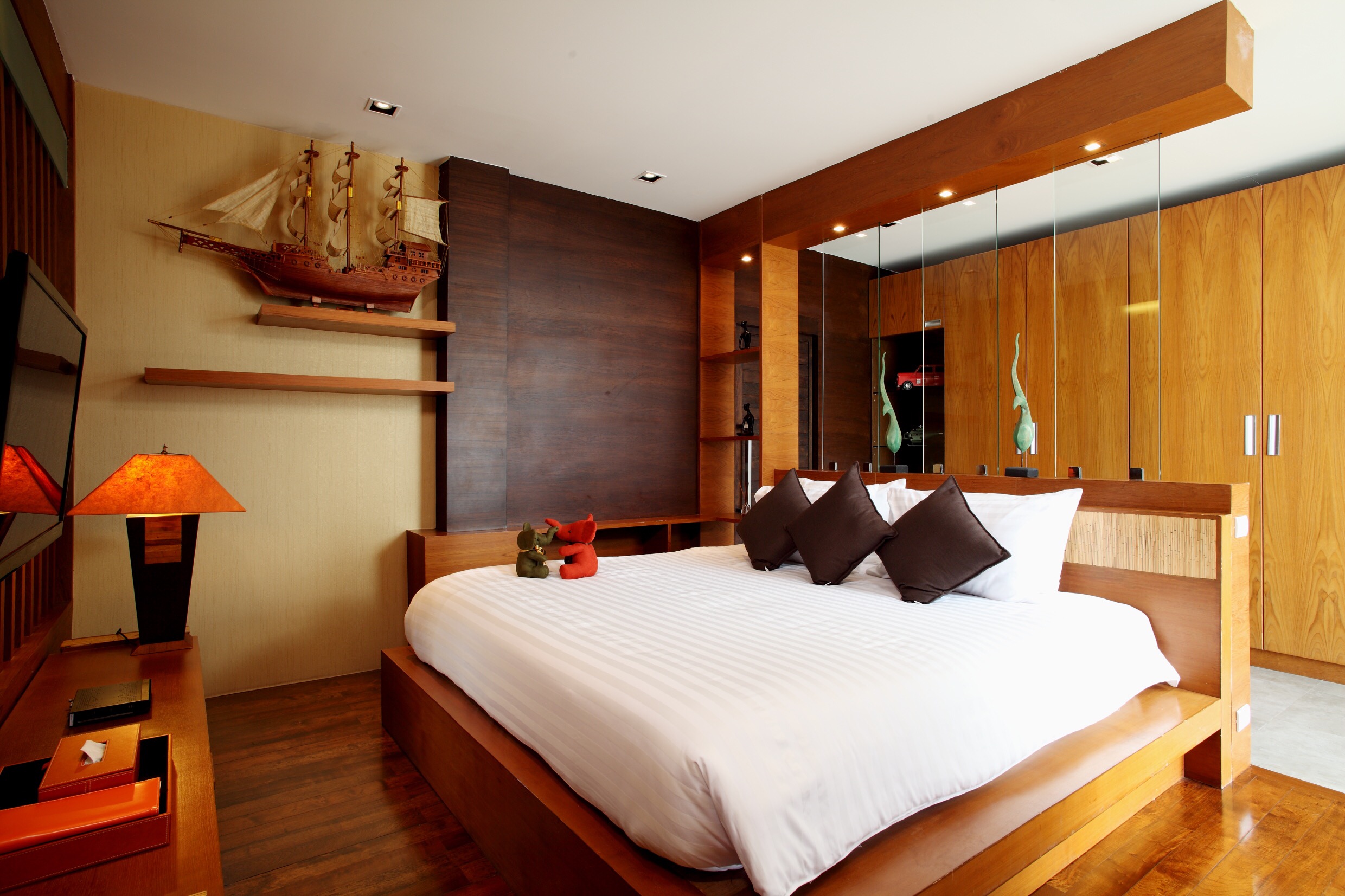 Превосходные апартаменты с 3 спальнями и с видом на горы в проекте Зе Tрис резиденс, на пляже Камала 