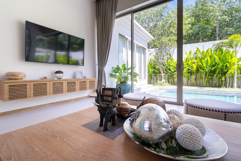 Прекрасная вилла с 3 спальнями и с видом на бассейн в проекте Тричада, на пляже Бангтао/Лагуна