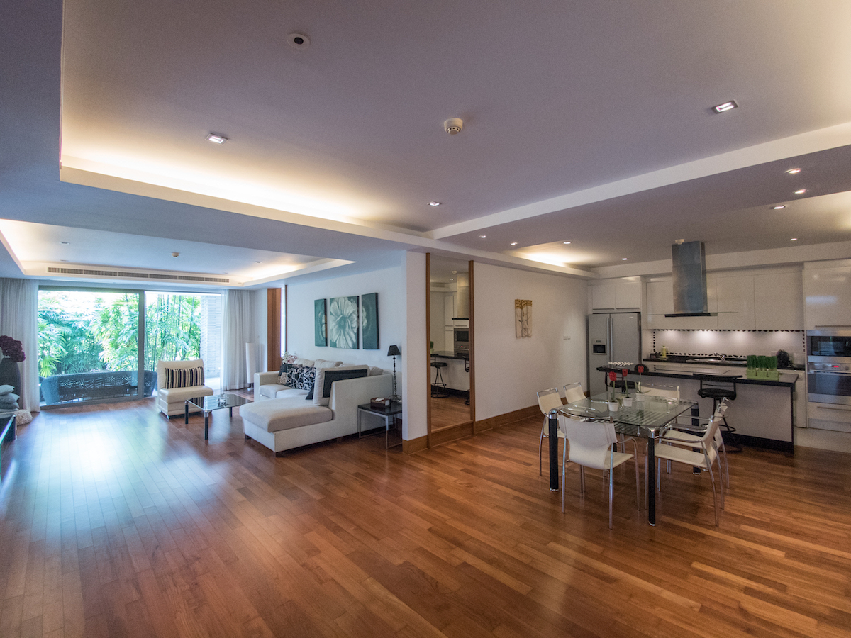 Шикарные апартаменты с 3 спальнями и с видом на бассейн, не далеко от моря в проекте Перл оф Найтон, на пляже Найтон (+ Видео обзор)