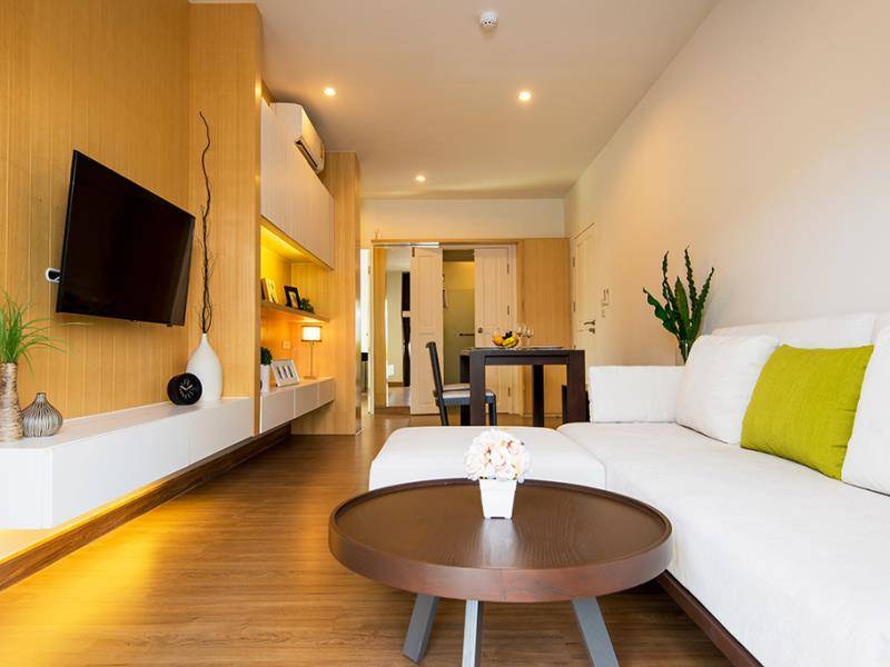 Потрясающие апартаменты с 2 спальнями и с видом на сад в проекте Хилл Майна, на пляже Сурин