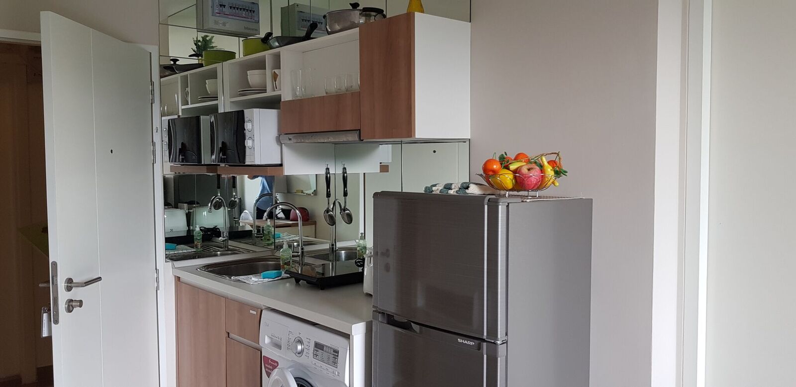 Cтильные апартаменты с 1 спальней и с видом на город в проекте Зескейп 1 Кондоминиум, на пляже Бангтао/Лагуна