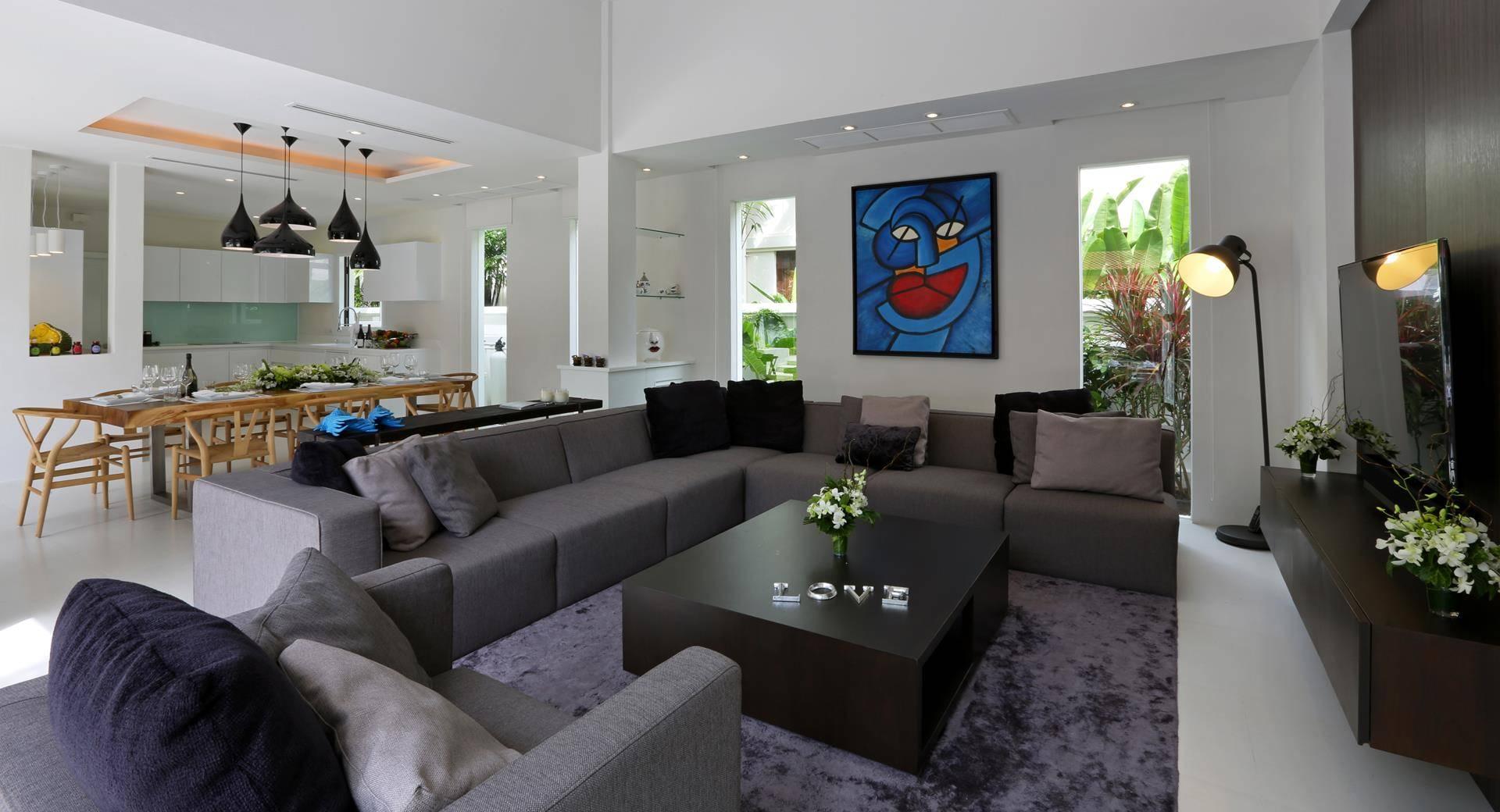 Прекрасная вилла с 4 спальнями и с видом на бассейн в проекте Сайтан, на пляже Бангтао/Лагуна (+ Видео обзор)