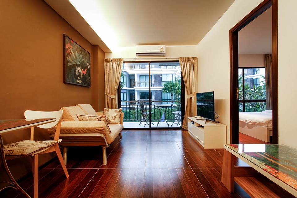 Удобные апартаменты с 1 спальней и с видом на бассейн, не далеко от моря в проекте Зе Тайтл Равай, на пляже Равай