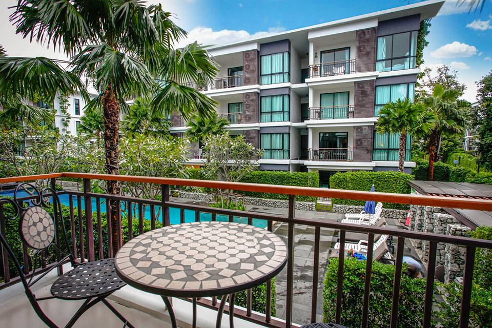 Удобные апартаменты с 1 спальней и с видом на бассейн, не далеко от моря в проекте Зе Тайтл Равай, на пляже Равай