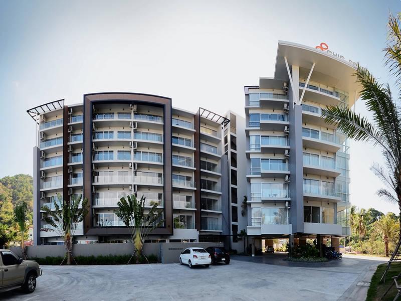 Модные апартаменты с 1 спальней и с видом на бассейн в проекте Карон Чик, на пляже Карон