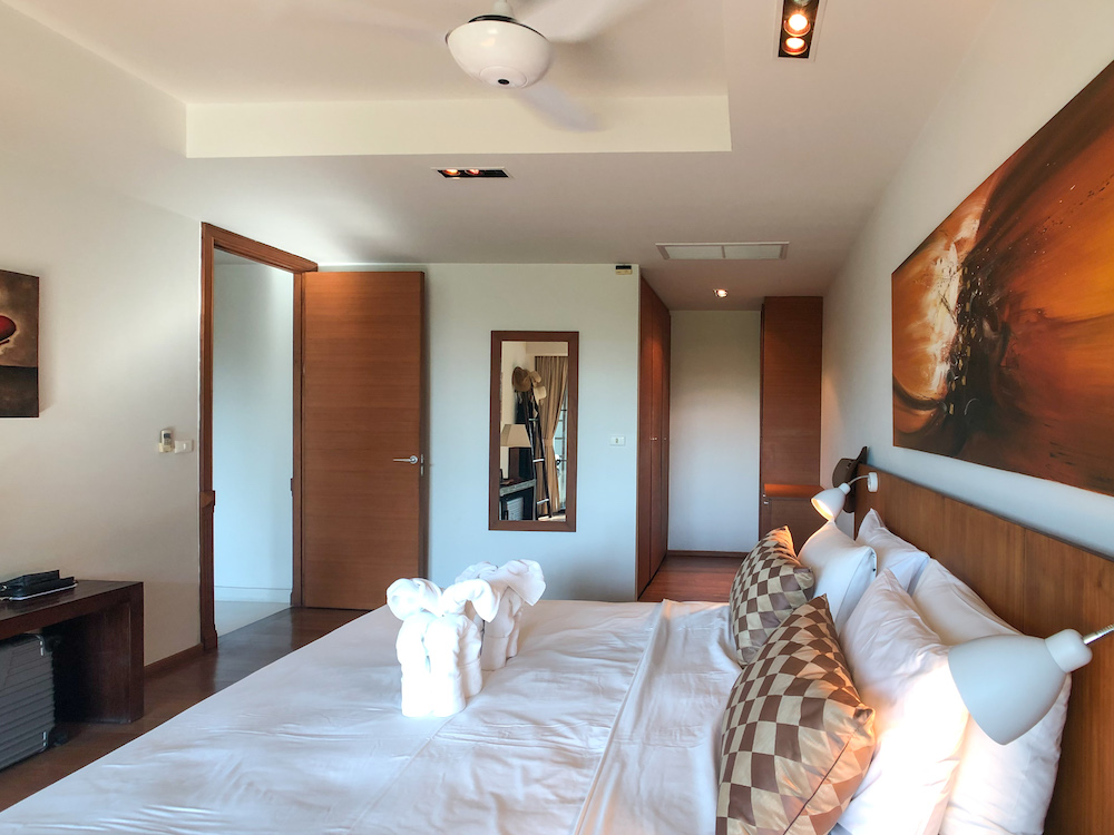 Комфортабельные апартаменты с 2 спальнями и с видом на горы в проекте Сурин Сабай 2, на пляже Сурин