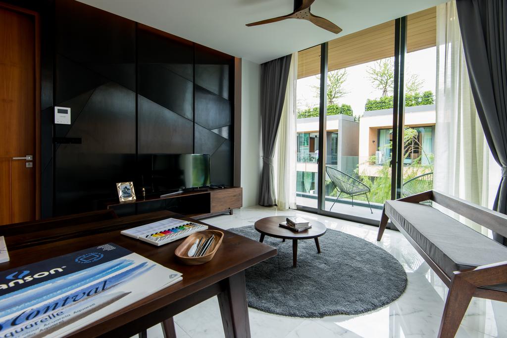 Роскошные апартаменты с 1 спальней и с видом на море в проекте Глэм Хэбитат, на пляже Камала 