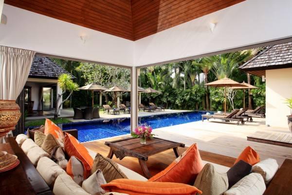 Комфортабельная вилла с 4 спальнями и с видом на бассейн в проекте Лаян Эстейт, на пляже Лаян 