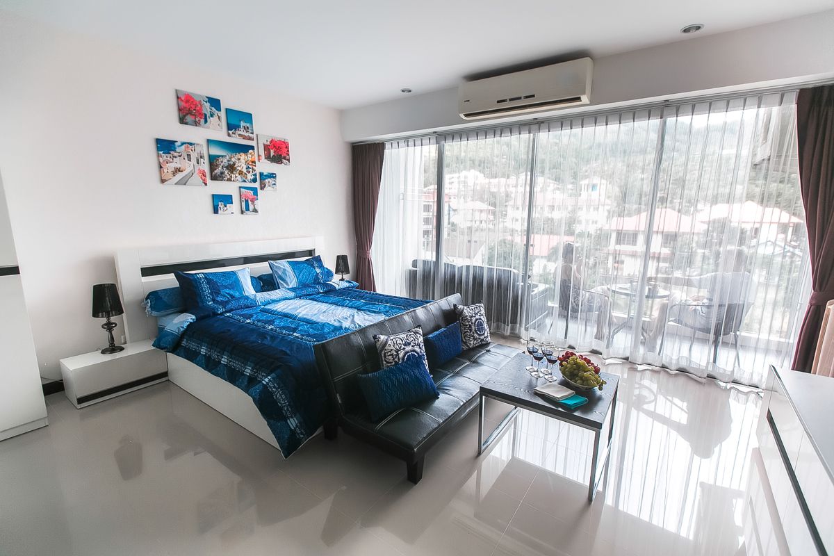 Великолепные апартаменты с 1 спальней и с видом на город в проекте Карон Чик, на пляже Карон