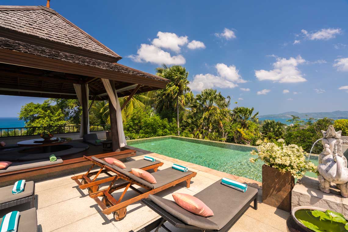 Потрясающая вилла с 7 спальнями и с видом на море в проекте Баан Тай Сурин Хилл, на пляже Сурин