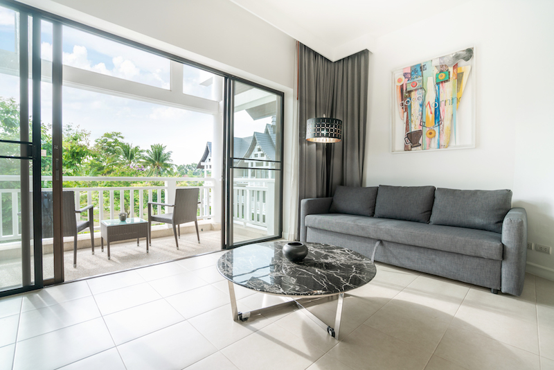 Превосходные апартаменты с 2 спальнями и с видом на горы в проекте Алламанда 2 и 3, на пляже Бангтао/Лагуна