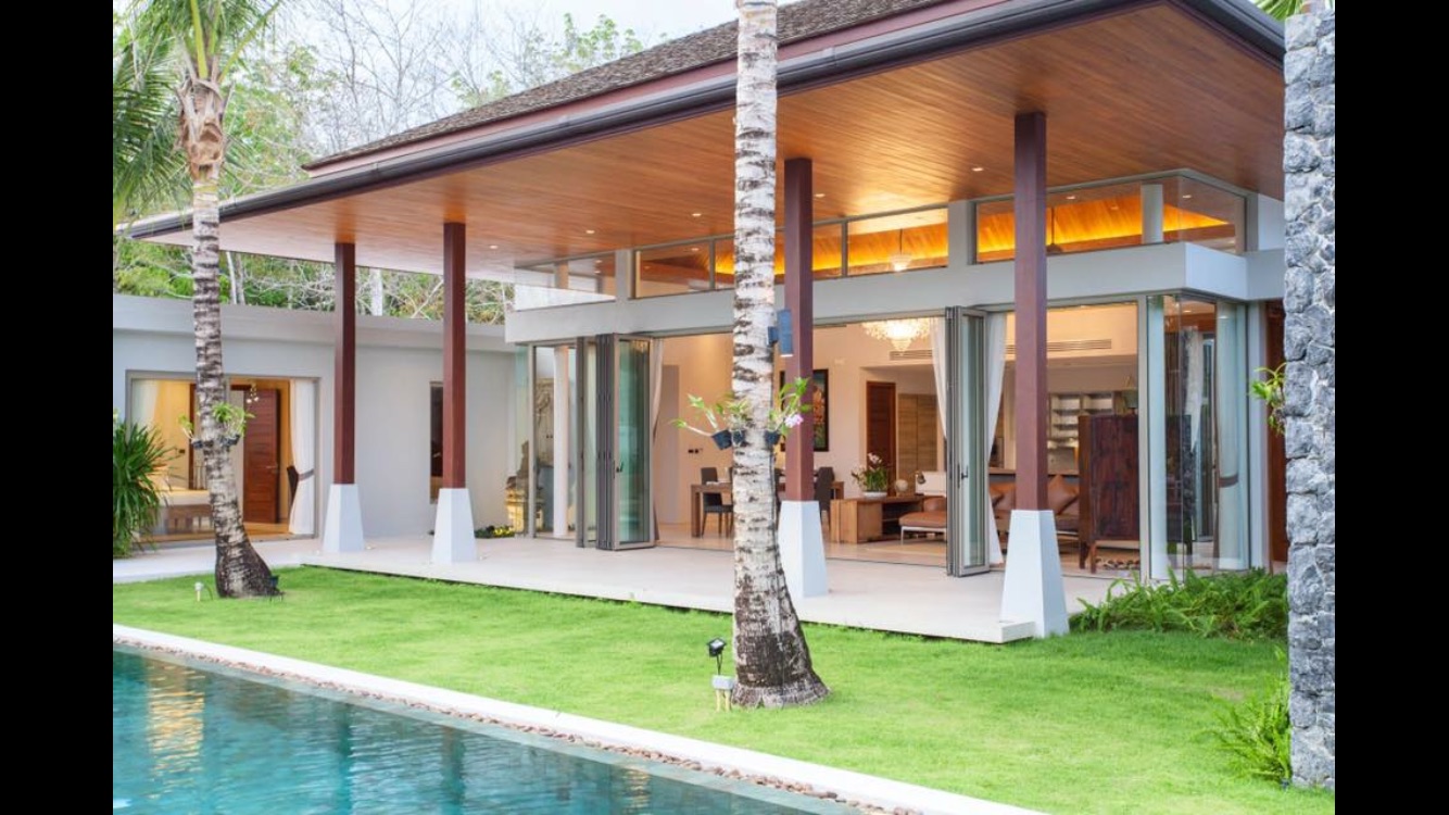 Сногсшибательная вилла с 4 спальнями и с видом на бассейн в проекте Ботаника Лакшери, на пляже Бангтао/Лагуна