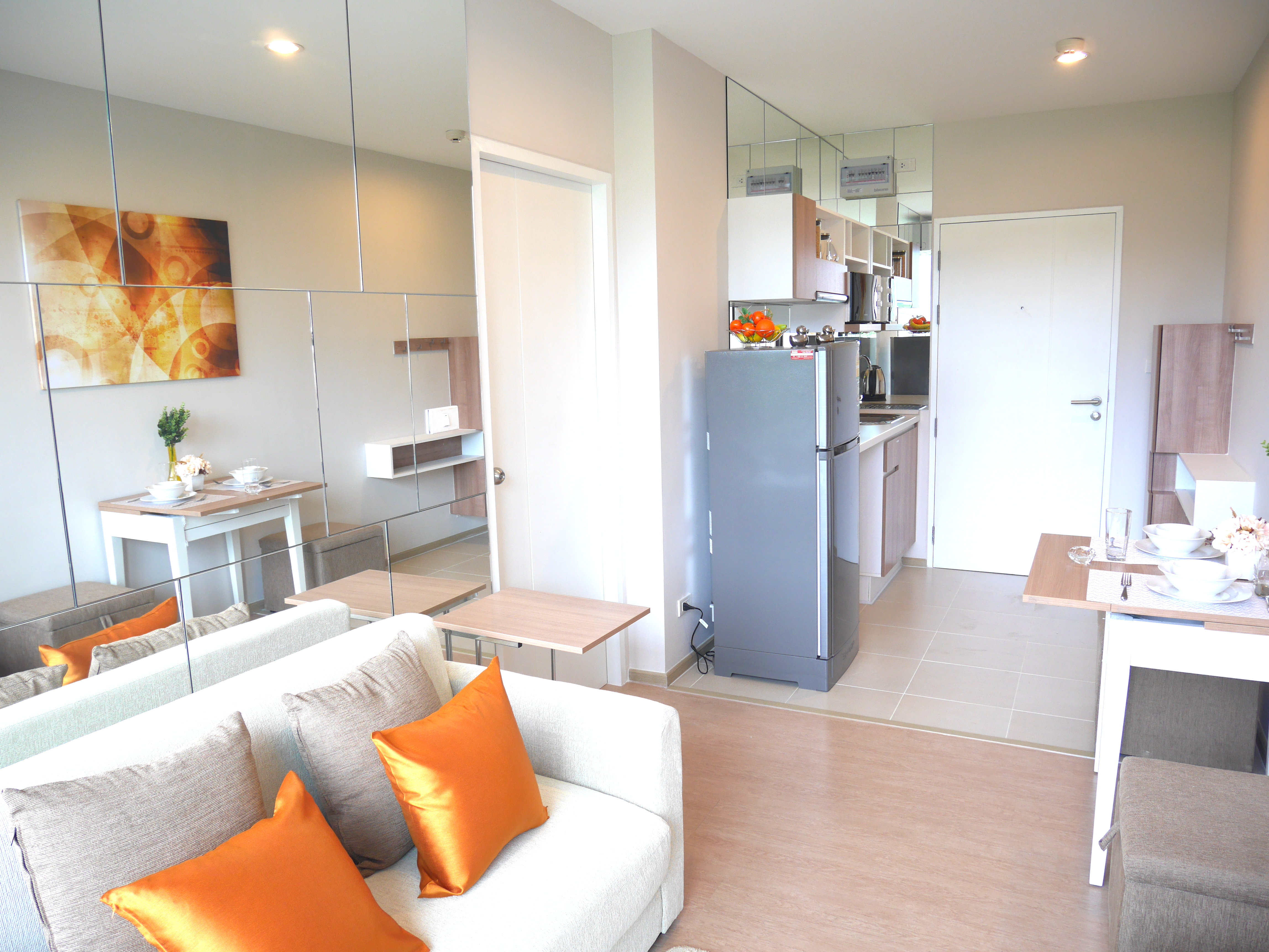 Превосходные апартаменты с 1 спальней и с видом на город в проекте Зескейп 1 Кондоминиум, на пляже Бангтао/Лагуна