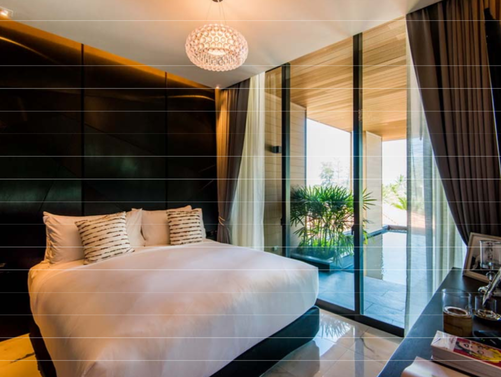 Комфортабельные апартаменты с 2 спальнями и с видом на бассейн, не далеко от моря в проекте Глэм Хэбитат, на пляже Камала 