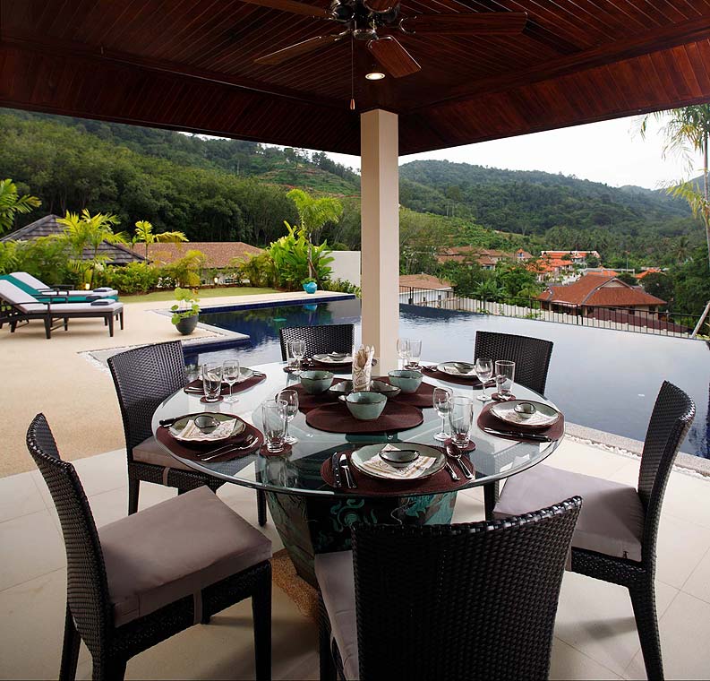 Превосходная вилла с 7 спальнями и с видом на горы в проекте Зе Виллас, на пляже Найхарн