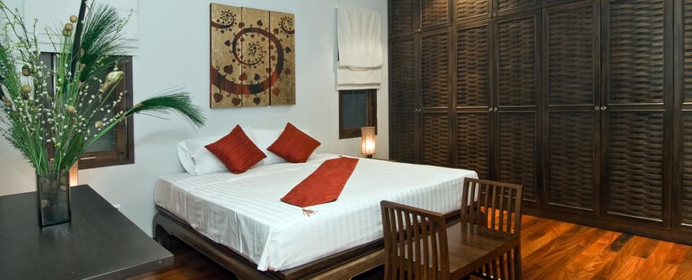 Комфортабельная вилла с 2 спальнями и с видом на бассейн в проекте Суксан, на пляже Равай