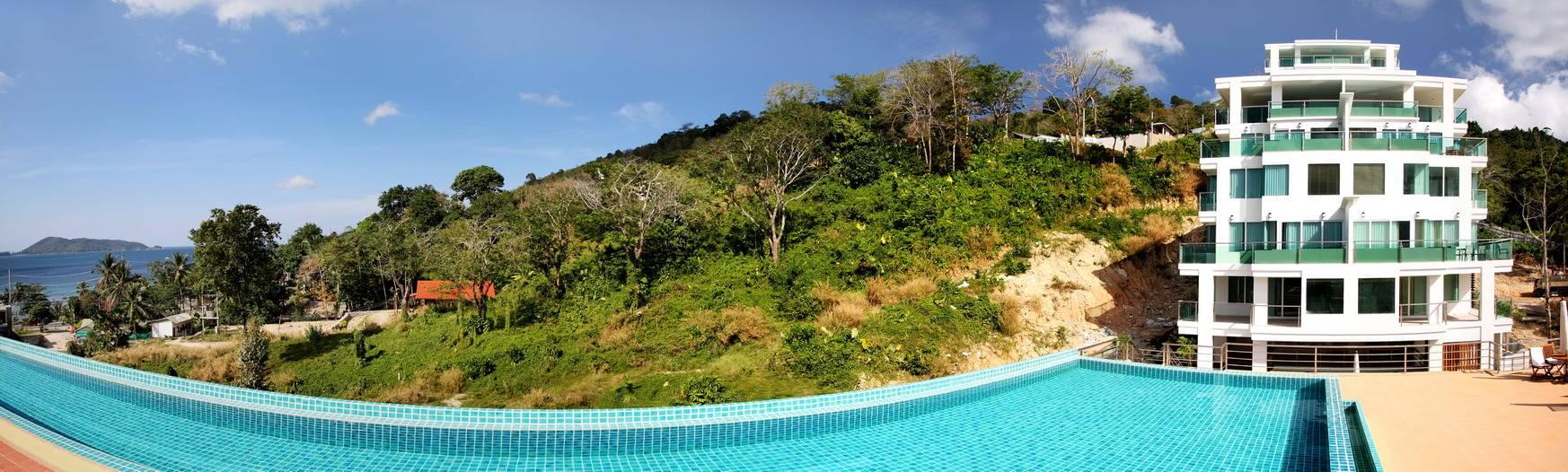 Модные апартаменты с 2 спальнями и с видом на море в проекте Зе бэй клиф, на пляже Патонг 