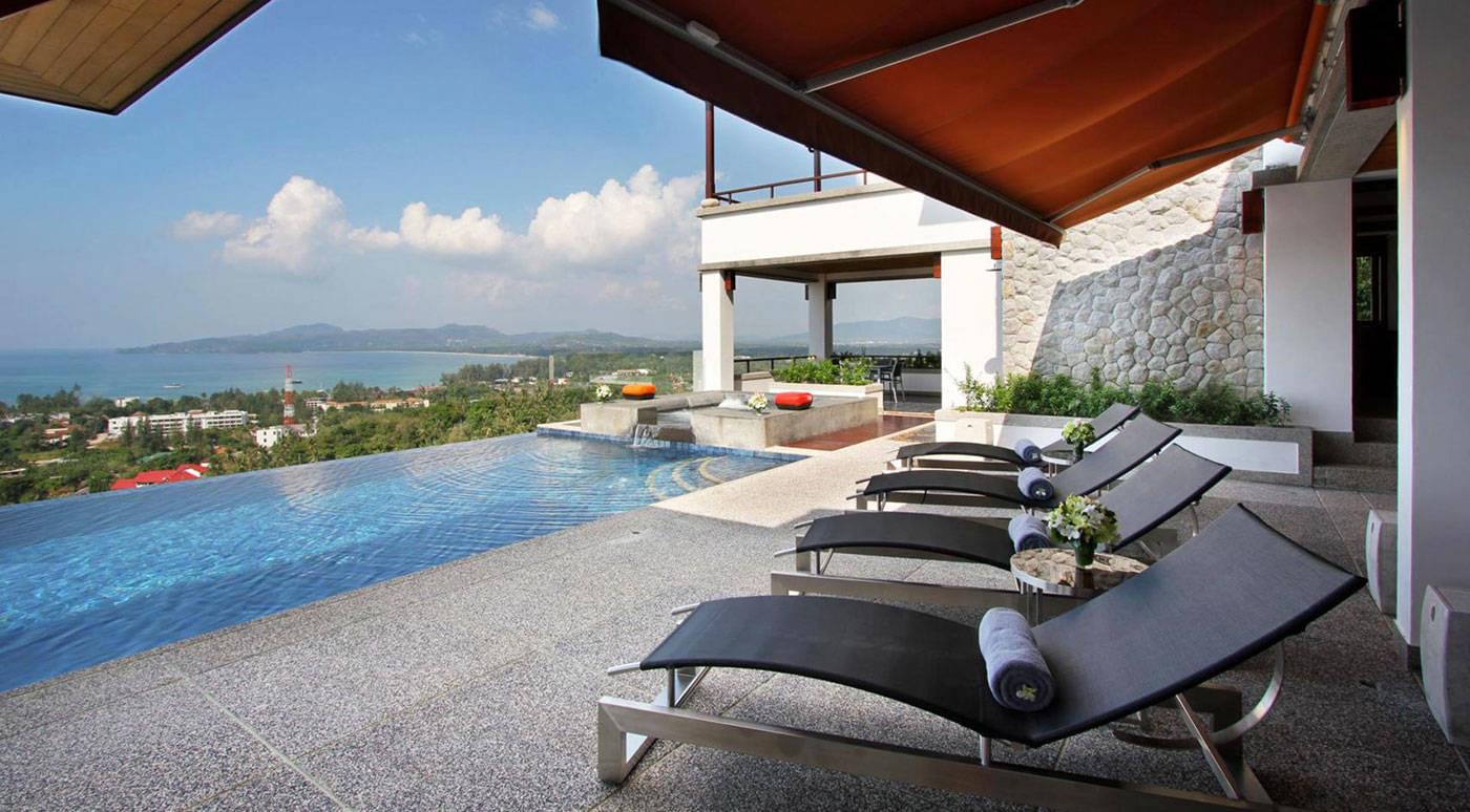 Потрясающая вилла с 5 спальнями и с видом на море в проекте Аяра Сурин, на пляже Сурин