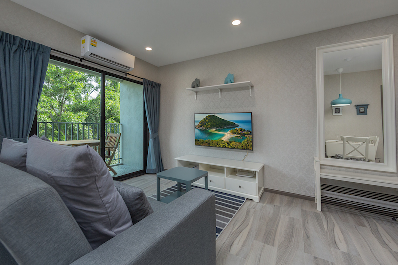 Роскошные апартаменты с 1 спальней и с видом на бассейн в проекте Зе Тайтл Резиденс Наянг, на пляже Найянг