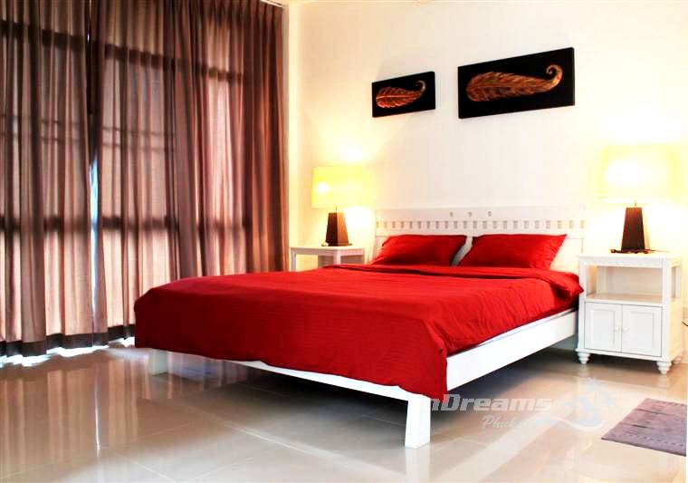 Комфортабельная вилла с 2 спальнями и с видом на сад в проекте Мед Вилладж, на пляже Равай