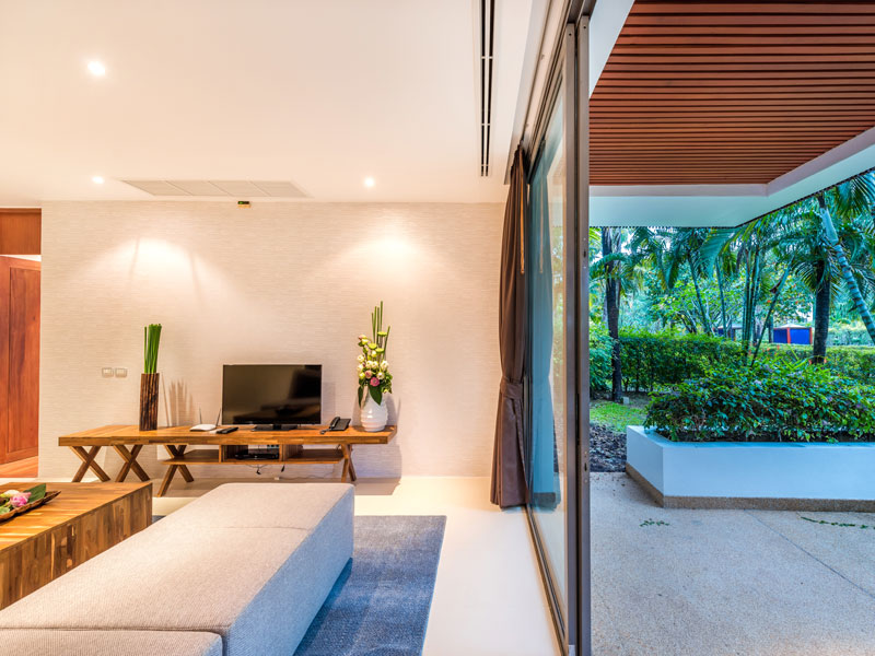 Роскошные апартаменты с 2 спальнями и с видом на сад в проекте Лотус Гарденс, на пляже Бангтао/Лагуна