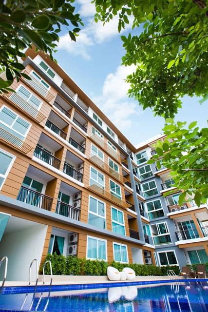 Превосходные апартаменты с 1 спальней и с видом на бассейн в проекте Саян Бури, на пляже Равай