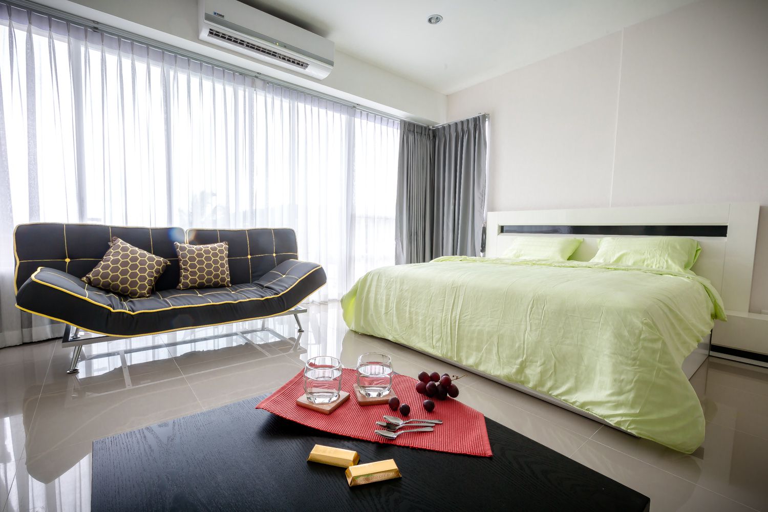 Потрясающие апартаменты с 1 спальней и с видом на море в проекте Карон Чик, на пляже Карон